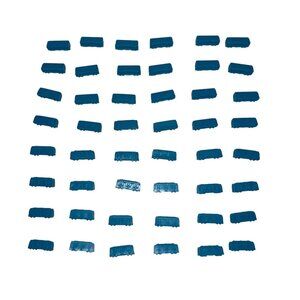 Days of Wonder Ticket to Ride Set of 48 Blue Train Cars Replacement Parts